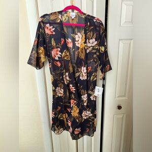 NWT Lularoe Shirley kimono cover up jacket, size small